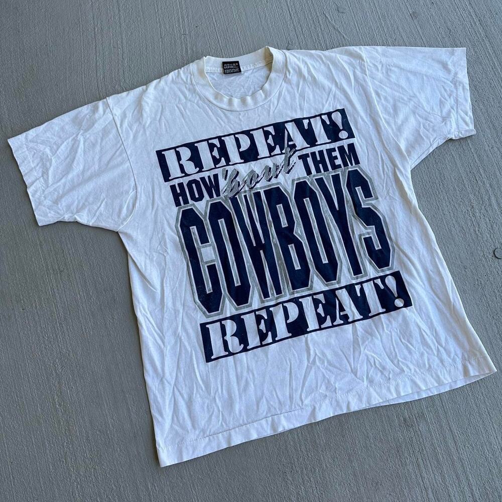 VINTAGE 90s Dallas Cowboys Super Bowl NFL Football Shirt